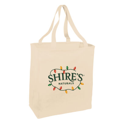 Port Authority® Ideal Twill Over-the-Shoulder Grocery Tote Thumbnail